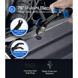 Unbranded Angled U-Joint Snap Ring Pliers 70301 for Automotive and Medium Duty Trucks Car