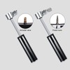 Hand Mini Bike Pump Air Hose Inflator Portable for Tire