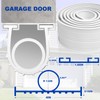 DGSL Garage Door Seals Bottom Rubber，Weather Stripping Sealing Strip Replacement,Universal