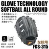 Falcon General Softball Grab RH (Left Throw) FGS-315, Black, Large