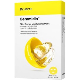 Ceramidin Skin Barrier Moisturizing Mask by Dr. Jart+ for Unisex - 5 x 0.77 oz Mask