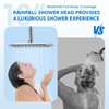 Ryamen Upgraded Dual Shower Heads Combo, 10 inch Filtered Shower