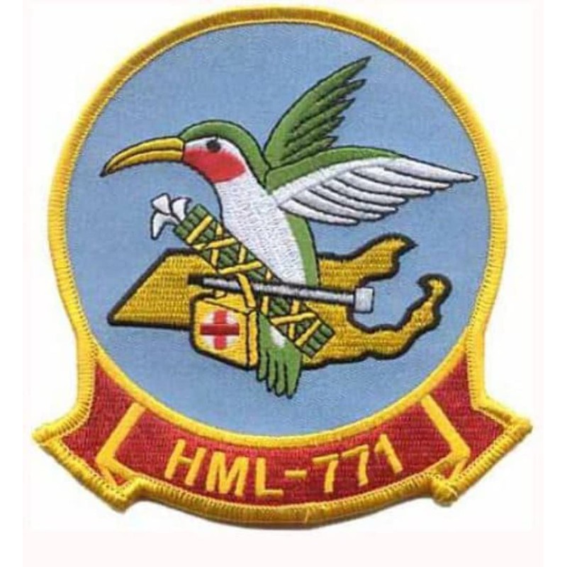 Squadron Nostalgia LLC HML-771 Hummers Patch – Plastic Backing