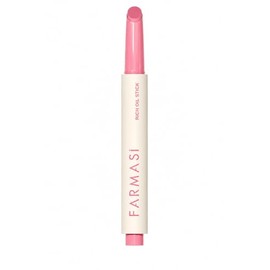 Rich Oil Stick Farmasi - Labial en Barra con Aceites Hidratantes | Color Alto Pigmento + Brillo HD Tipo Gloss | Click & Go - 6 Tonos Disponibles (HEY 