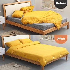 FEMONGY Duvet Cover Clips 36 Pieces Bed Sheet Quilt Hold On Clip, Bed Sheet Holder, Non-Slip Clamp Without Needle Prevent Bunching Shifting Household Non-Slip Device