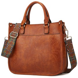 Crossbody Purses for Women, Vegan Leather Hobo Handbags, Womens Shoulder Bag Ladies Designer Satchel Messenger Tote Bag