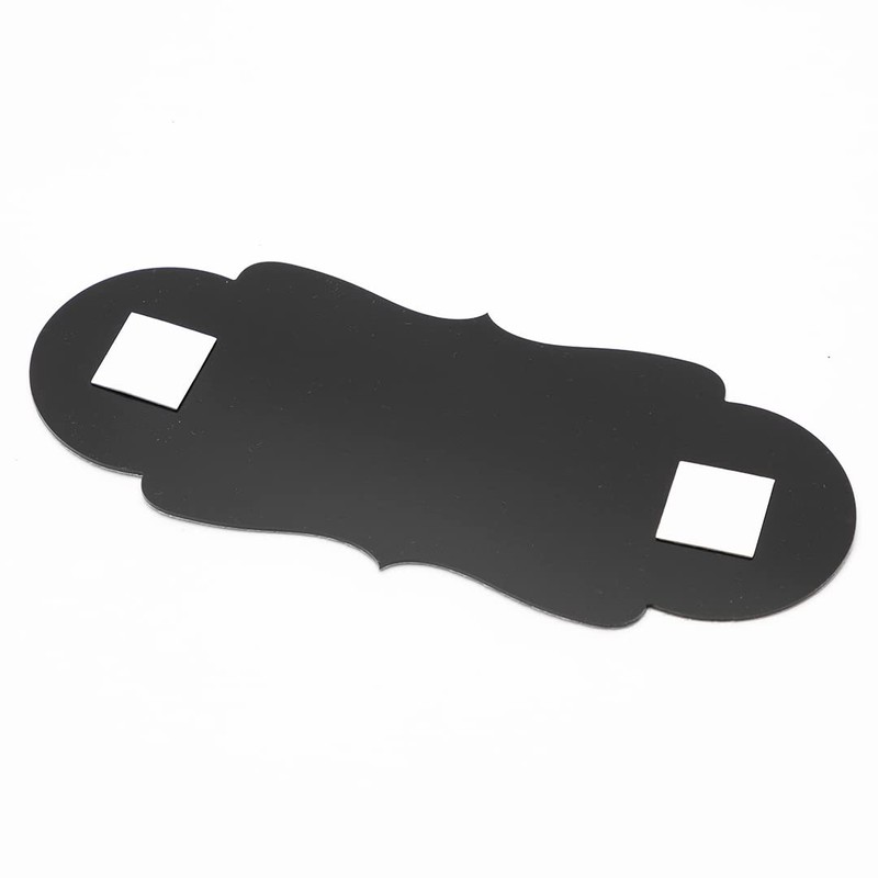 Designer EXIT Sign - Dark Brown - Small (1 Pack)