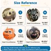 BARKLESS Short Snout Dog Muzzle, Soft Silicone Flat Faced Muzzle
