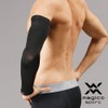 magico sport arm power sleeve for arms and elbows, black,
