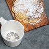 Westmark Setaccio per farina e zucchero, Con manico, Plastica, Bianco/Rosso,