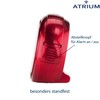 Atrium Wecker Analog Quarz ohne Ticken mit Licht und Snooze