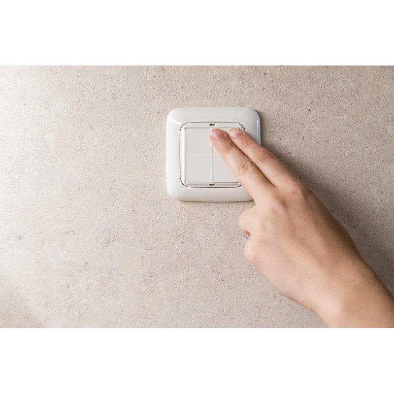 Shelly Busch-Jaeger Wall Switch Adapter No Wall Switch Included