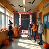 Halloween Decorations Photo Booth Props Bloody Handprint Spooky Blood Drip