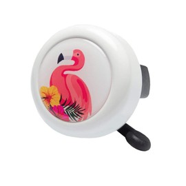 Gottstein & Libischer Unisex Adult Flamingo Bell White Diameter 55 mm