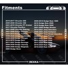 Rexka 20pcs Hood Insulation Bumper Cover Retainer Clip Compatible with
