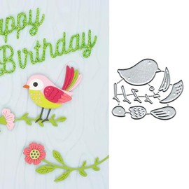 Bird Frame Metal Die Cuts Dies Stencil, Bird Frame Cutting Dies Cut Stencils DIY Scrapbooking Cards Photo Album Craft Decorative Embossing Paper Dies for Album Card Scrapbooking Making