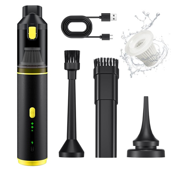 NOVARHOME Car Vacuum Portable with 16000Pa Powerful Suction, Handheld Vacuum