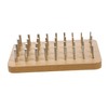 Healeved Healeved Pegboard for Finger Dexterity Training Hand Rehabilitation Board