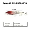 Kit Con 3 Señuelos De Pesca Superficial Whopper Plopper