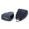 RHINORO HDMI Micro to HDMI Mini Video Adapters, 2 Pack,
