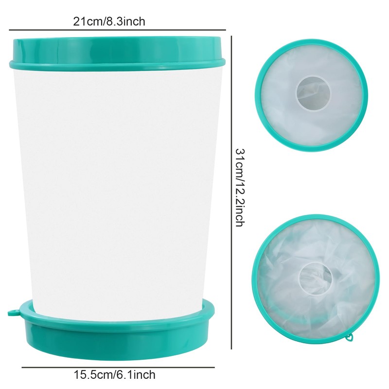 EASYKEENECOM Leg Shower Protector, Waterproof Knee Cover for Shower, PICC
