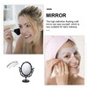 SHERCHPRY Espejo de afeitado, espejo de maquillaje clásico, espejo giratorio