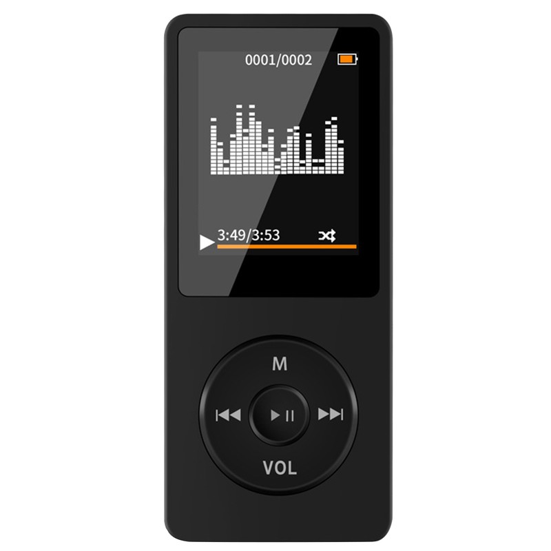 MP4 Player Multifunction Stylish Compact Stereo Sound Bluetooth Music Player