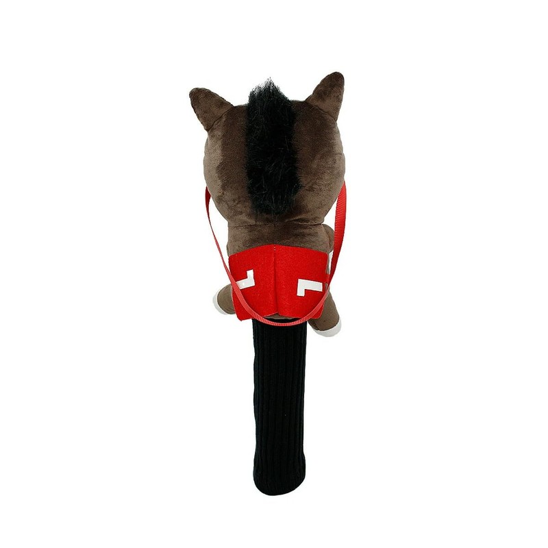 Hokushin Racing Horse Headcover Driver OHC80 DR (Brown/FF/Men's, Lady's)