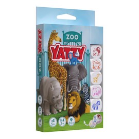 SmartGames - Zoo Yatzy, Multiplayer Dice Game, Ages 5+