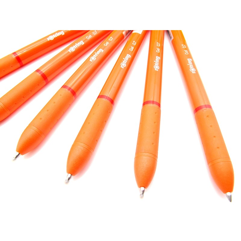 rOtring Gel Rollerball Pens - Medium Point 0.7mm - Rubber