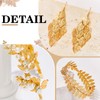 Sixexey Greek Goddess Costume Accessories Golden Leaves Headband Laurel Leaf