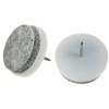 Pack of 16 Felt Furniture Glides Diameter 28 mm for