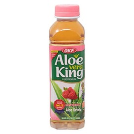 OKF Aloe Vera King Raspberry Flavored Drink 500 ml