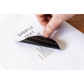 HOUSELABELS 4-up Shipping Labels (3-1/2" x 5") with Blackout Technology (Covers Text Behind Label) for Laser and Inkjet Printers, 1,000 Sheets