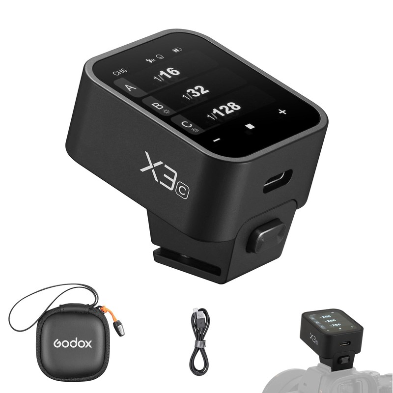Godox X3C X3 C X3-C TTL Wireless Flash Trigger Compatible