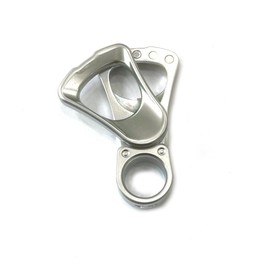 Bufccy Fidget Slider, Fidget Toy, Bottle Opener for Audlts, Relieve Stress, Gift for Boyfriend, Husband and Father (Silver)