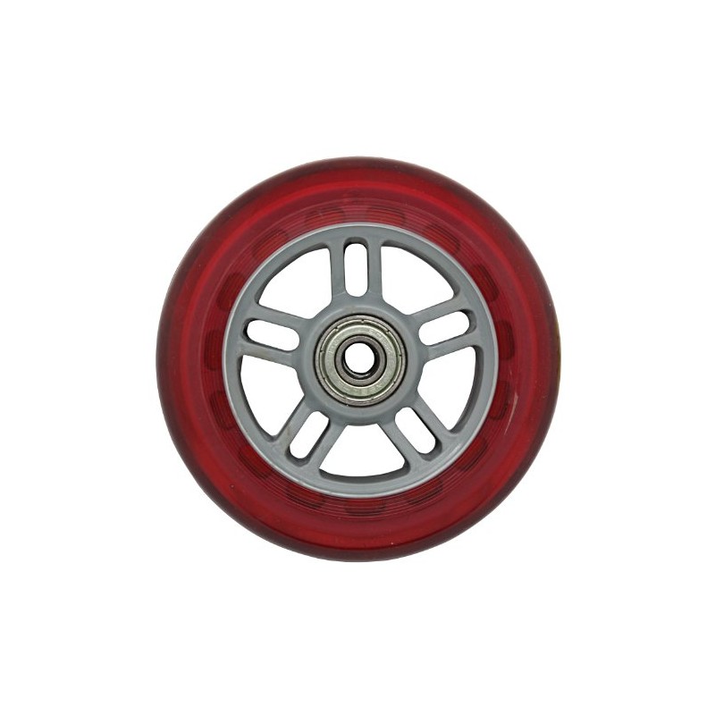 JD RAZOR 4" Wheels (with bearings) RED