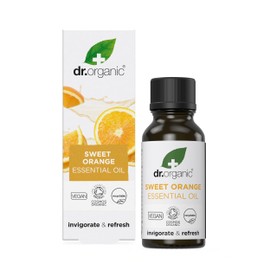 Dr Organic Sweet Orange Oil - Organic Essential Oil for Skin, Aromatherapy & Diffusers, Vegan, Paraben & SLS Free, 10ml