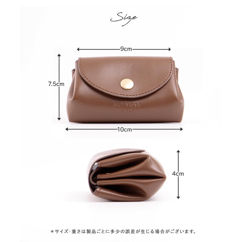 ALTROSE Dora Ribbon Bifold Wallet, Mini Wallet, Small, Card, Box