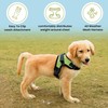 Copatchy No Pull Reflective Adjustable Dog Harness With Handle- Comfortable