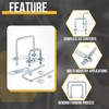 DTGN M8x50x100mm U Bolts Square Kit - 2Set - Carbon