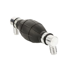 LST Handpumpe Umfüllpumpe rechklig für Benzin, Diesel, Wasser & Öl, uelle Kraftstoffpumpe Siphonpumpe mit 90 Grad Anschluss für 10mm Schlauch-Innendurchmesser
