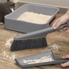 Lumkew Small Broom and Dustpan Set, Hand Mini Dust-Pan and
