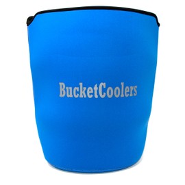 Bucket Cooler - 7mm Neoprene Sleeve for 5 Gallon Bucket (Blue)