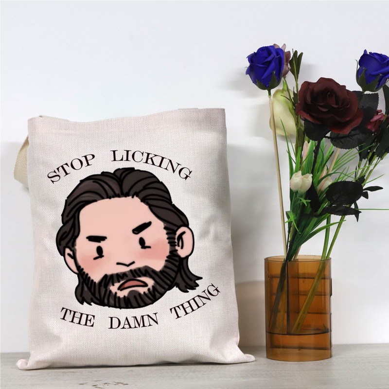 JTOUK RPG Video Game Gift BG3 Merch Stop Licking The