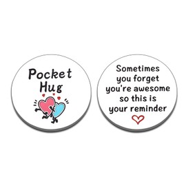 Pocket Hugs for Kids,Christmas Gifts for Kids,Stocking Stuffers for Teen Boy Girl,Positive Token,Positive Affirmations Gifts,Cool Things for Kids,Just Because Gifts,Birthday Gifts for Son Daughter
