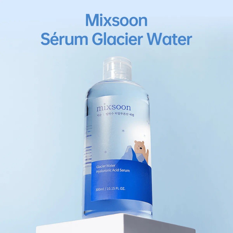Mixsoon Glacier Water Hyaluronic Acid Serum 300ml Día/noche