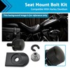 MAX COOL Motorcycle Seat Bolt Tab Screw Mount Knob Nut