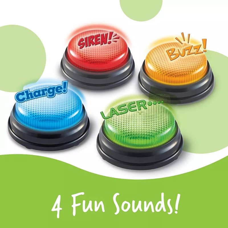 Learning Resources Juego Botones Luz Y Sonidos Learning Resources Niño
