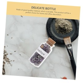 12 Packs Gemstone Bottles 12 Bottles Of Natural Crystal Stone Decorative Bottles